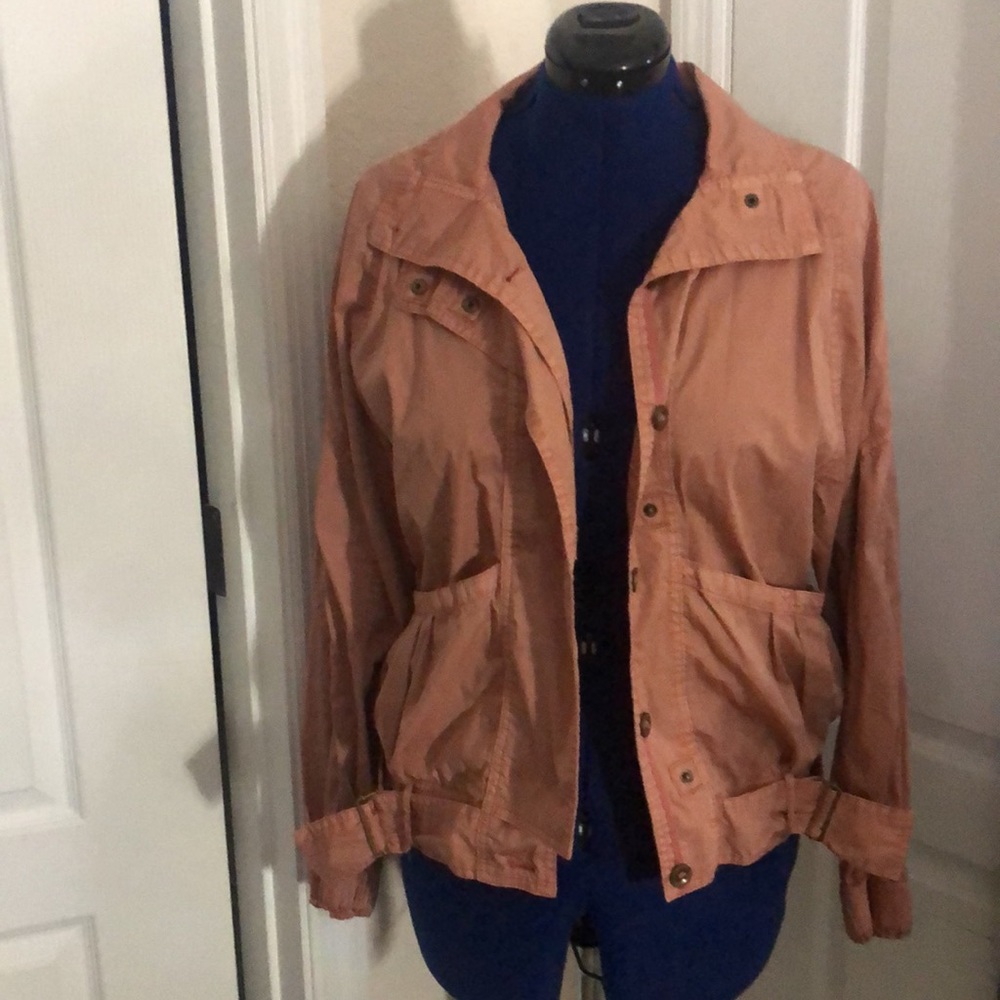 Free People Medium Pink Lightweight Jacket